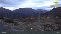Archiv Foto Webcam Klösterle - Bergstation Riedkopf 18:00