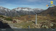Archiv Foto Webcam Klösterle - Bergstation Riedkopf 14:00