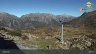 Archiv Foto Webcam Klösterle - Bergstation Riedkopf 14:00