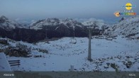Archiv Foto Webcam Klösterle - Bergstation Riedkopf 02:00