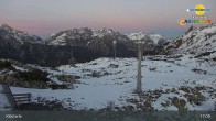 Archiv Foto Webcam Klösterle - Bergstation Riedkopf 04:00