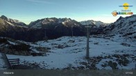 Archiv Foto Webcam Klösterle - Bergstation Riedkopf 07:00
