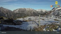 Archiv Foto Webcam Klösterle - Bergstation Riedkopf 14:00