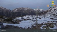 Archiv Foto Webcam Klösterle - Bergstation Riedkopf 00:00