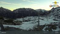 Archiv Foto Webcam Klösterle - Bergstation Riedkopf 06:00