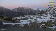 Archiv Foto Webcam Klösterle - Bergstation Riedkopf 16:00