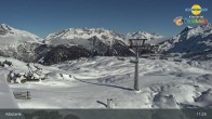Archiv Foto Webcam Klösterle - Bergstation Riedkopf 10:00