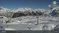 Archiv Foto Webcam Klösterle - Bergstation Riedkopf 12:00