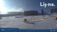 Archiv Foto Webcam Snowpark Lipno - Kramolín 10:00