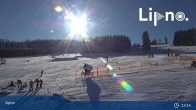 Archiv Foto Webcam Snowpark Lipno - Kramolín 12:00