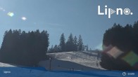 Archiv Foto Webcam Snowpark Lipno - Kramolín 14:00