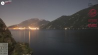 Archived image Webcam Lake Garda - Capo Reamol 23:00