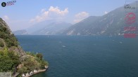 Archiv Foto Webcam Gardasee - Capo Reamol 13:00