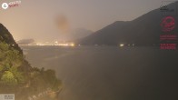 Archiv Foto Webcam Gardasee - Capo Reamol 23:00