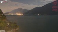 Archiv Foto Webcam Gardasee - Capo Reamol 23:00