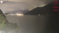 Archiv Foto Webcam Gardasee - Capo Reamol 23:00
