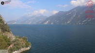 Archived image Webcam Lake Garda - Capo Reamol 13:00