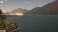 Archived image Webcam Lake Garda - Capo Reamol 23:00