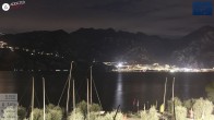 Archiv Foto Webcam Gardasee - Malcesine 23:00