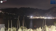 Archiv Foto Webcam Gardasee - Malcesine 01:00