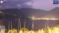 Archived image Webcam Lake Garda - Malcesine 01:00