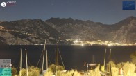 Archiv Foto Webcam Gardasee - Malcesine 23:00