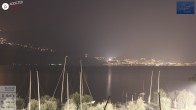 Archiv Foto Webcam Gardasee - Malcesine 23:00