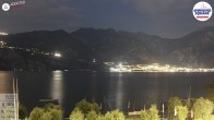 Archiv Foto Webcam Gardasee - Malcesine 23:00