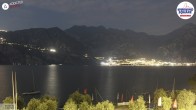 Archiv Foto Webcam Gardasee - Malcesine 01:00