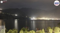 Archiv Foto Webcam Gardasee - Malcesine 23:00