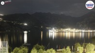 Archiv Foto Webcam Gardasee - Malcesine 23:00