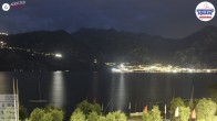 Archiv Foto Webcam Gardasee - Malcesine 03:00