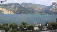 Archiv Foto Webcam Gardasee - Malcesine 07:00