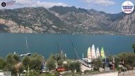 Archiv Foto Webcam Gardasee - Malcesine 09:00