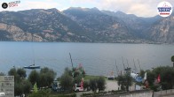Archiv Foto Webcam Gardasee - Malcesine 07:00