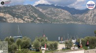 Archiv Foto Webcam Gardasee - Malcesine 09:00