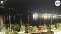 Archiv Foto Webcam Gardasee - Malcesine 23:00