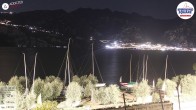 Archiv Foto Webcam Gardasee - Malcesine 23:00