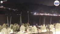 Archiv Foto Webcam Gardasee - Malcesine 23:00