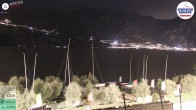 Archiv Foto Webcam Gardasee - Malcesine 01:00