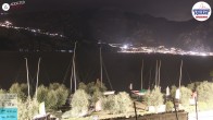 Archiv Foto Webcam Gardasee - Malcesine 23:00