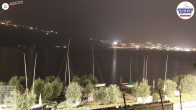 Archiv Foto Webcam Gardasee - Malcesine 23:00