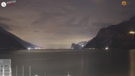 Archived image Webcam Lake Garda: Torbole 01:00