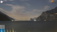 Archiv Foto Webcam Gardasee - Torbole 23:00