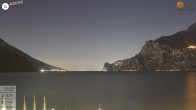 Archiv Foto Webcam Gardasee - Torbole 23:00