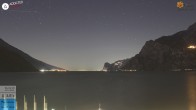 Archiv Foto Webcam Gardasee - Torbole 03:00