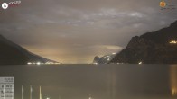 Archiv Foto Webcam Gardasee - Torbole 23:00