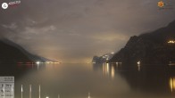 Archiv Foto Webcam Gardasee - Torbole 23:00