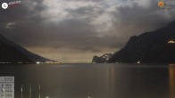 Archiv Foto Webcam Gardasee - Torbole 23:00