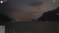 Archiv Foto Webcam Gardasee - Torbole 03:00